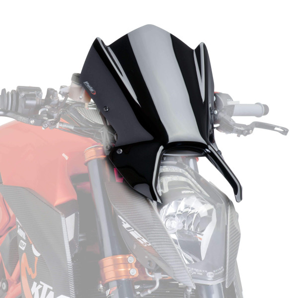 Puig Puig sport screen | black (opaque) | ktm 1290 super duke r 2014>2016